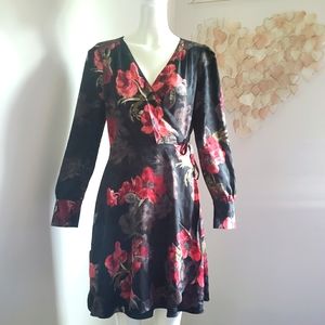 Le Chateau Faux Wrap Dress